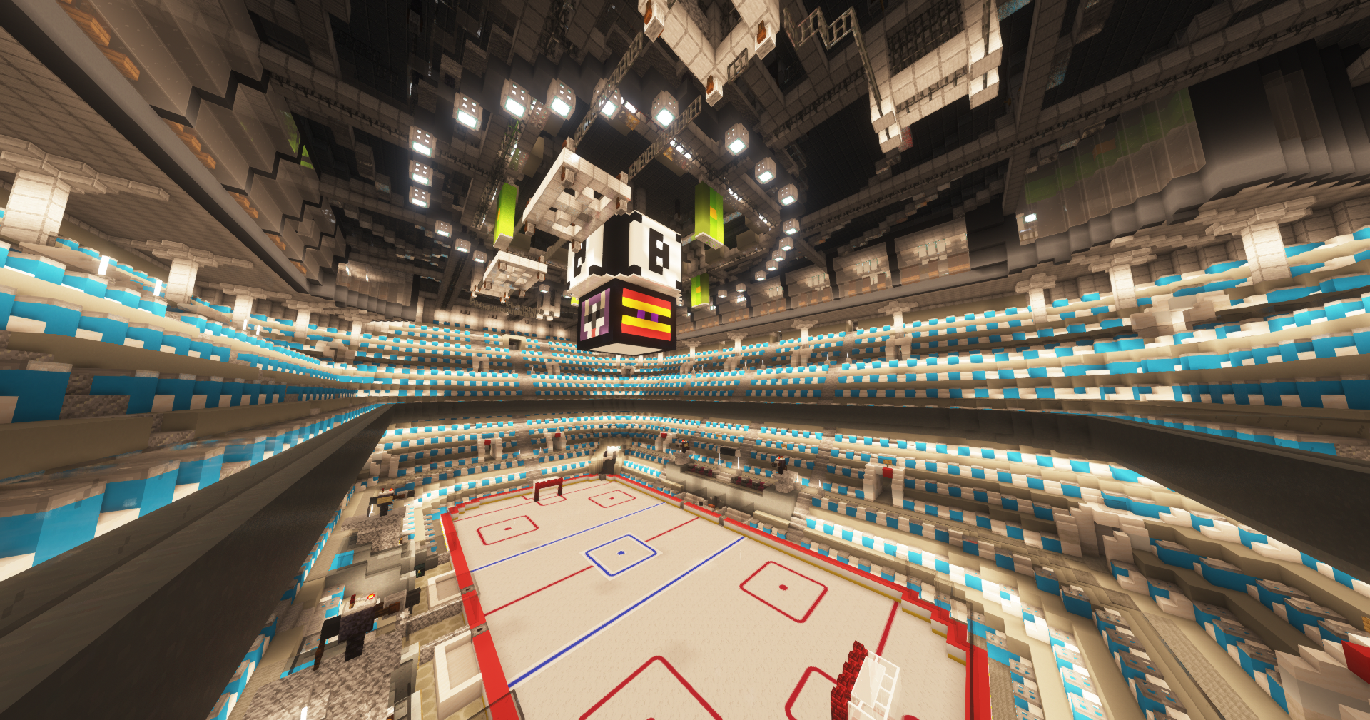 Picture of Johnson Park, one of the server's hockey rinks.